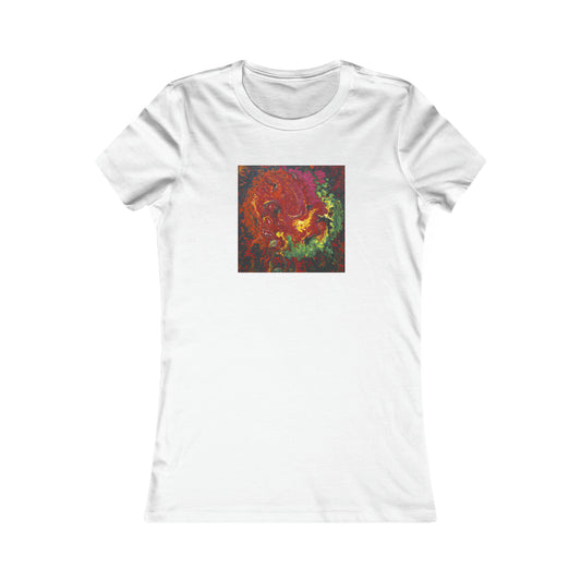 Johannsonite Crystal - Chemistry, Abstractly - Ladies' Cut Tee