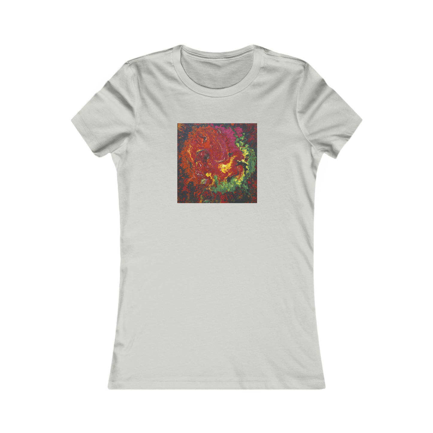 Johannsonite Crystal - Chemistry, Abstractly - Ladies' Cut Tee