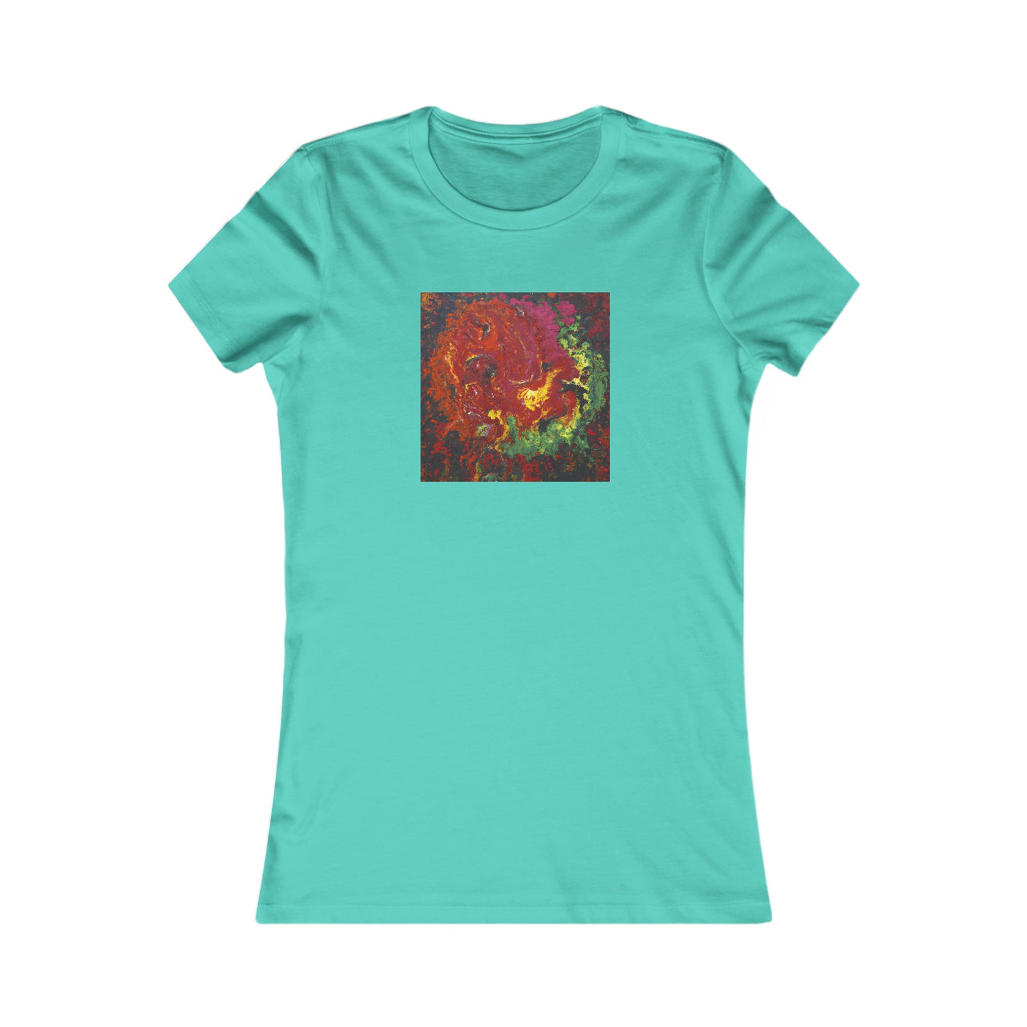 Johannsonite Crystal - Chemistry, Abstractly - Ladies' Cut Tee