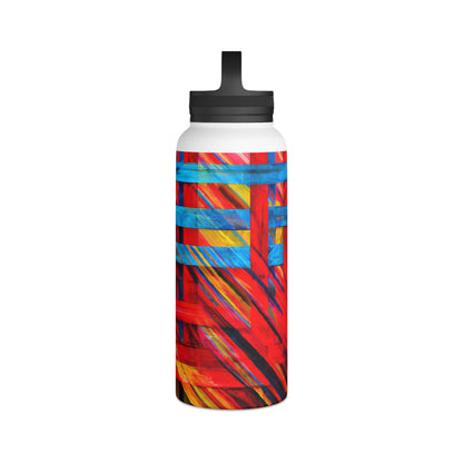 Maria Steinberg - Gravity Force, Abstractly - Stainless Steel Water Bottle