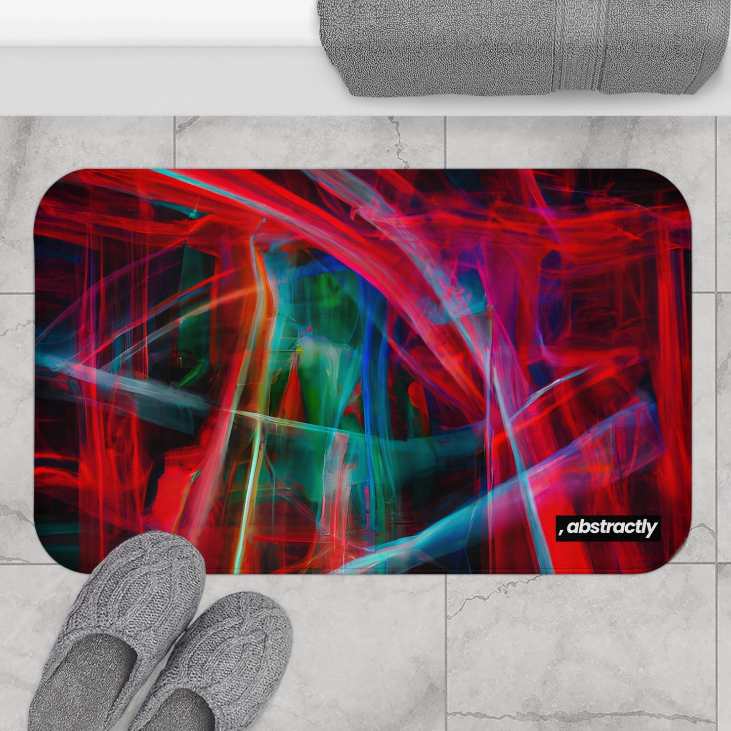 Maria Everton - Weak Force, Abstractly - Bath Mat