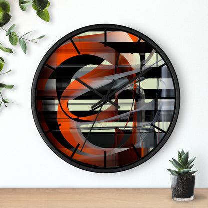 Lena Norberg - Spring Force, Abstractly - Wall Clock