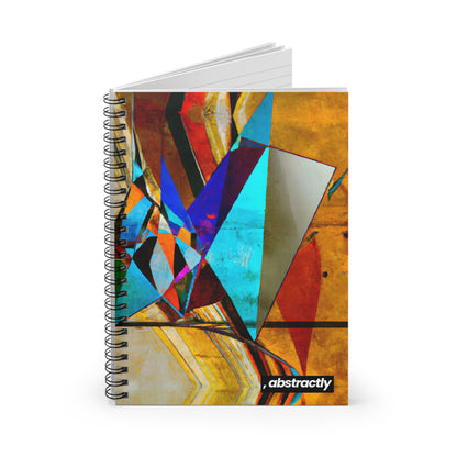 Irene Karlson - Strong Force, Abstractly - Spiral Notebook