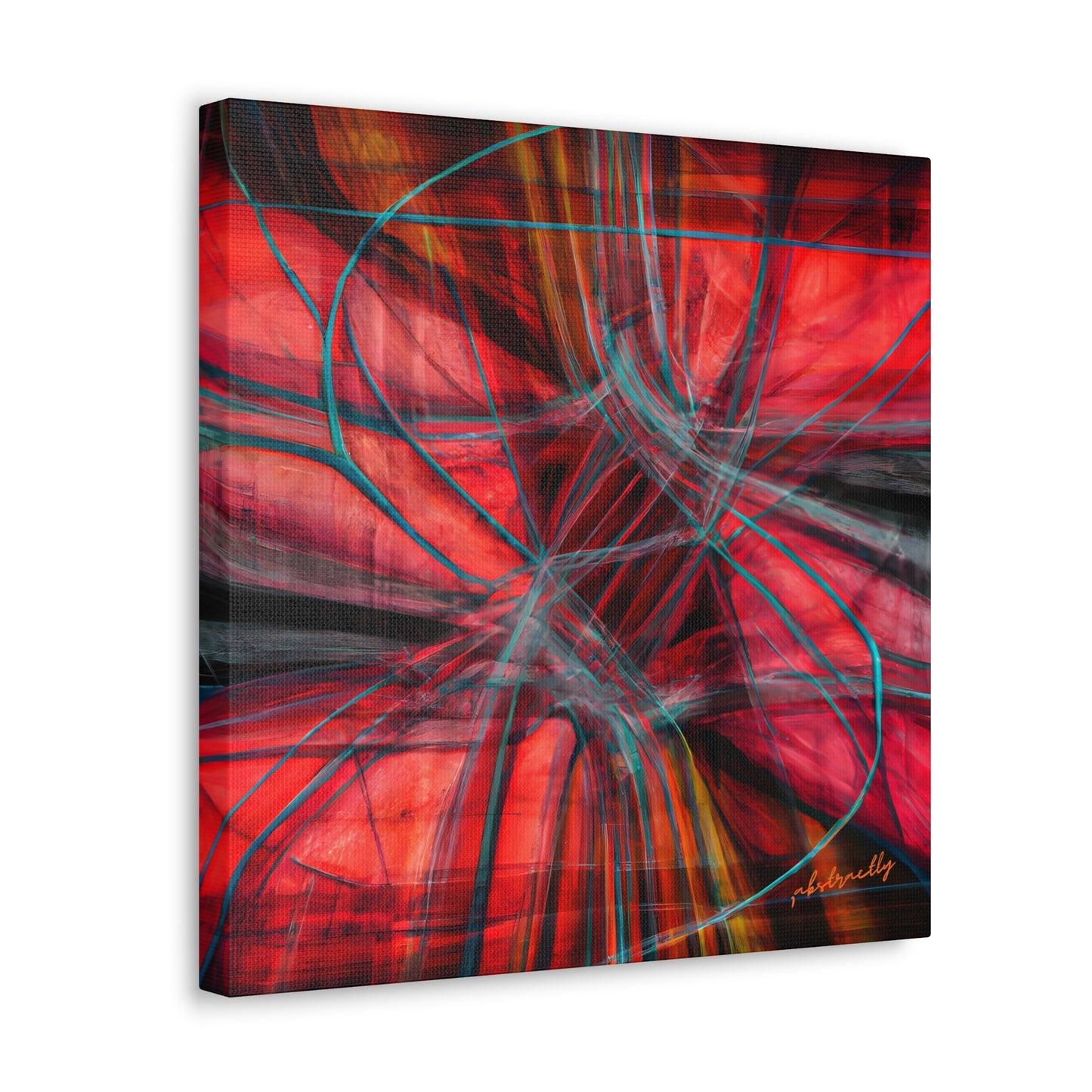 Lois Strauss - Electromagnetic Force, Abstractly - Canvas