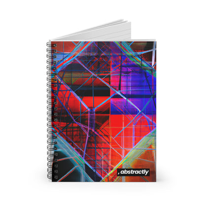 Isabella Rutherford - Gravity Force, Abstractly - Spiral Notebook