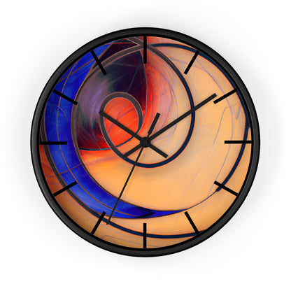 Marilyn Schwartz - Air Resistance Force, Abstractly - Wall Clock