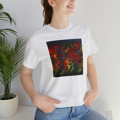 Frostfire Neonium - Chemistry, Abstractly - Tee