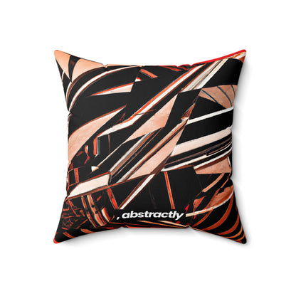 Julian Richter - Normal Force, Abstractly - Faux Suede Throw Pillow