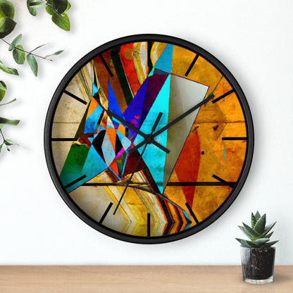 Irene Karlson - Strong Force, Abstractly - Wall Clock