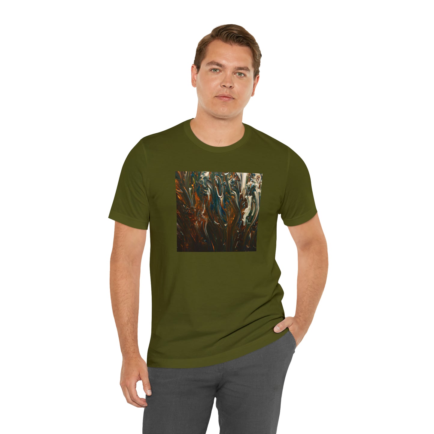 Hovenite Crystalline Matrix - Chemistry, Abstractly - Tee