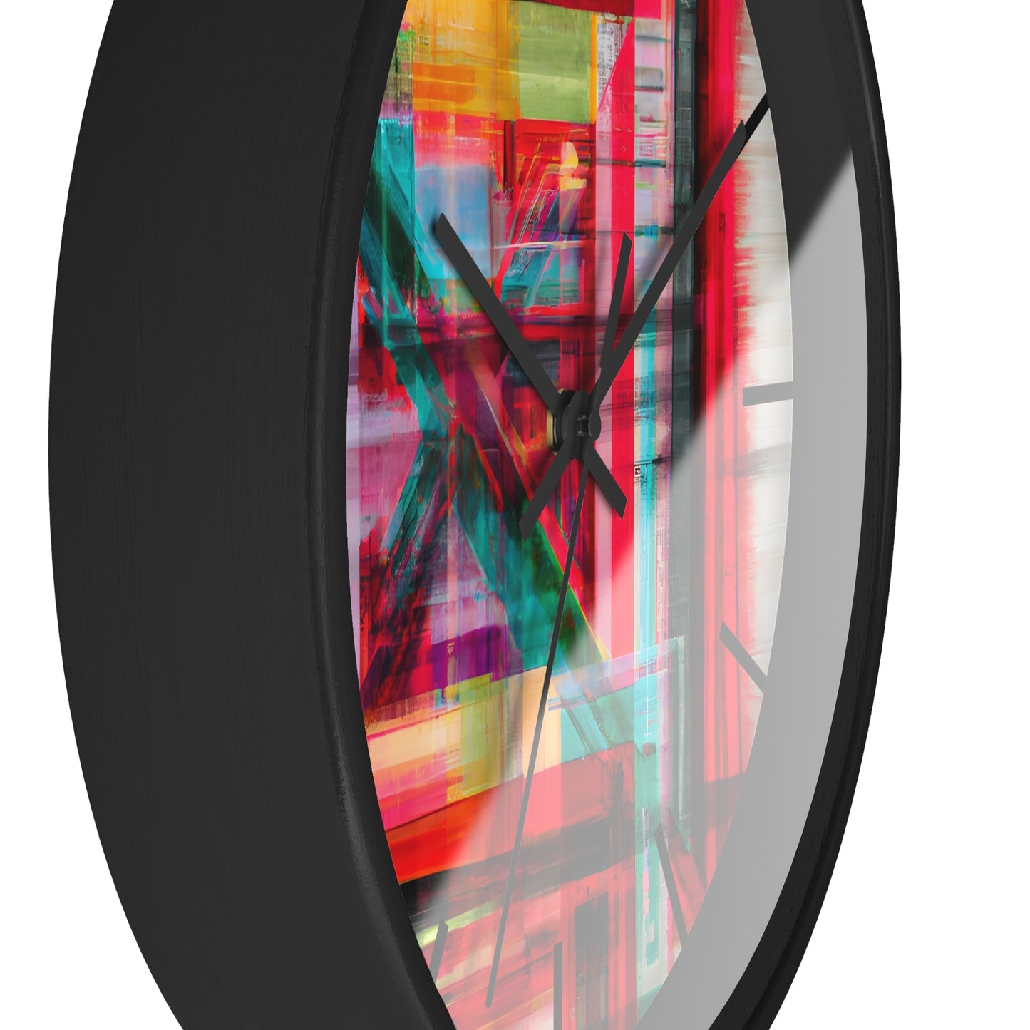 Mildred Hawking - Friction Force, Abstractly - Wall Clock