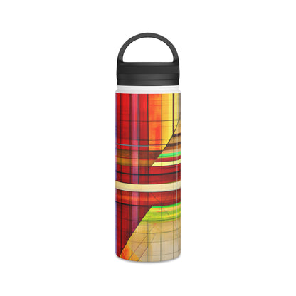 Evelyn Broadmore - Friction Force, Abstractly - Stainless Steel Water Bottle