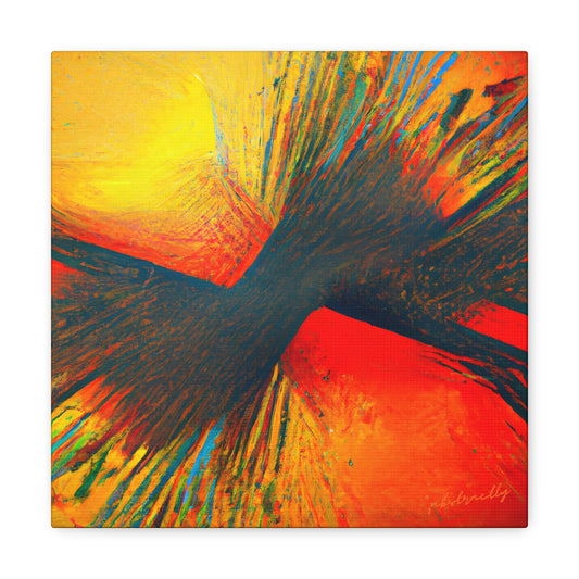 Frances Richter - Gravity Force, Abstractly - Canvas