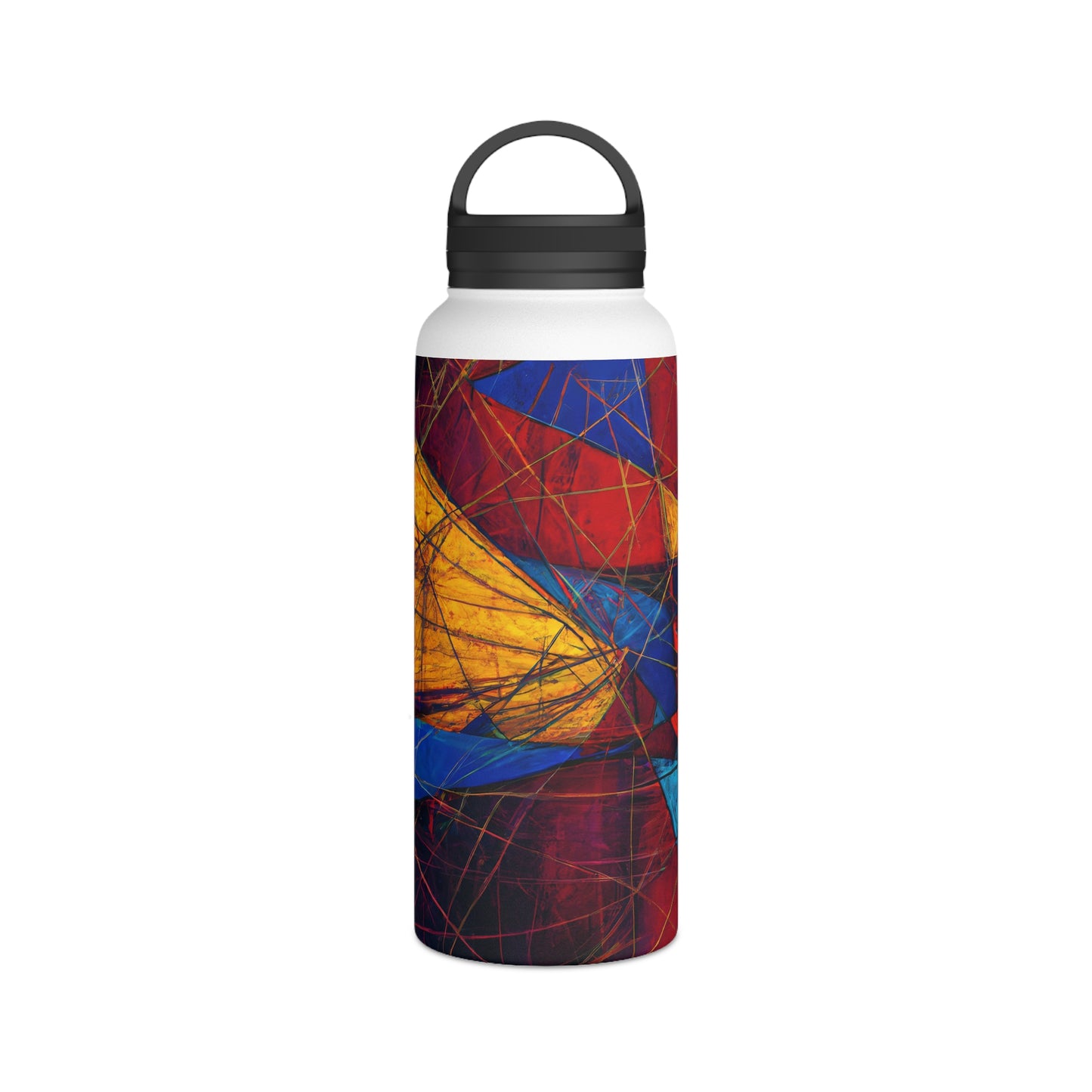 Lillian Thomason - Magnetic Force, Abstractly - Stainless Steel Water Bottle