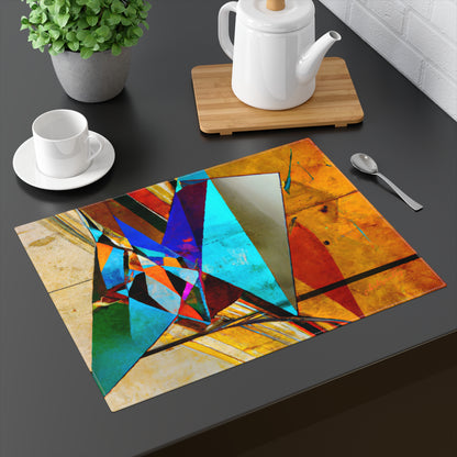 Irene Karlson - Strong Force, Abstractly - Placemat