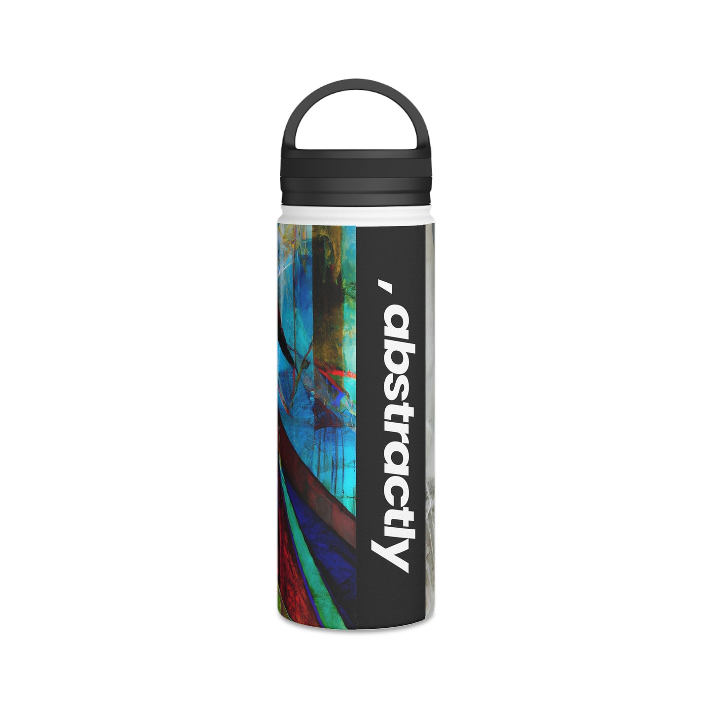 Miles Caldwell - Friction Force, Abstractly - Stainless Steel Water Bottle