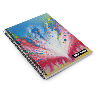 Chromafire Isotope - Chemistry, Abstractly - Spiral Notebook