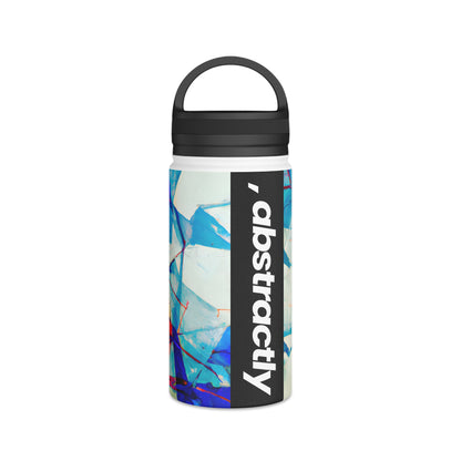 Geraldine Hallsworth - Tension Force, Abstractly - Stainless Steel Water Bottle