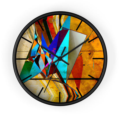 Irene Karlson - Strong Force, Abstractly - Wall Clock