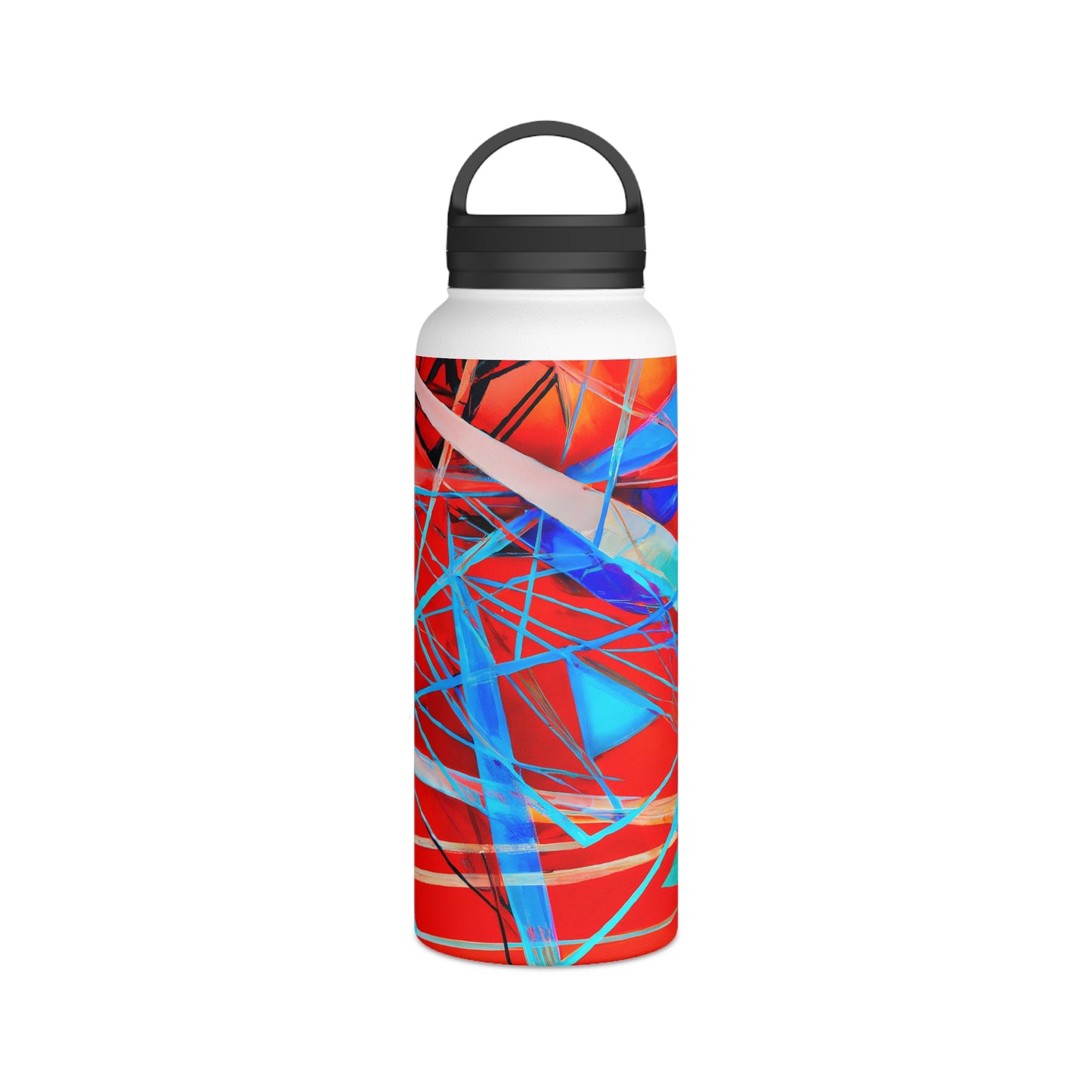 Darlene Roessler - Electric Force, Abstractly - Stainless Steel Water Bottle