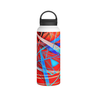 Darlene Roessler - Electric Force, Abstractly - Stainless Steel Water Bottle