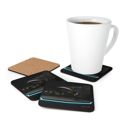 Eagle Peak Financial - Asset, Abstractly
 - Corkwood Coaster Set of 4