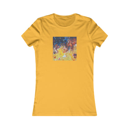 Neumannium Hexanate - Chemistry, Abstractly - Ladies' Cut Tee