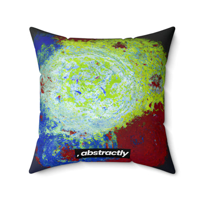 Seneca Sulphide - Chemistry, Abstractly - Faux Suede Throw Pillow