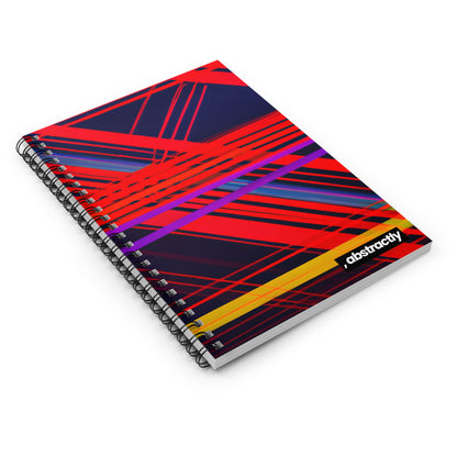 Leonard Goldstein - Air Resistance Force, Abstractly - Spiral Notebook