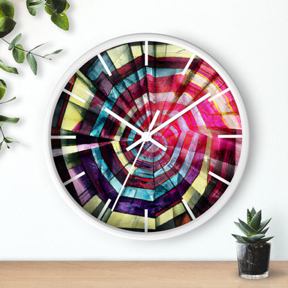 Vera Blackburn - Gravity Force, Abstractly - Wall Clock