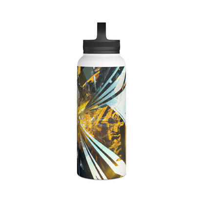 Peak Integrity - Tax, Abstractly - Stainless Steel Water Bottle