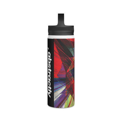 Rebecca Morland - Gravity Force, Abstractly - Stainless Steel Water Bottle