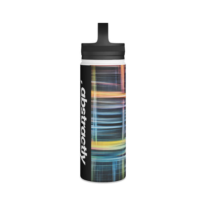 Mary Fermi - Air Resistance Force, Abstractly - Stainless Steel Water Bottle