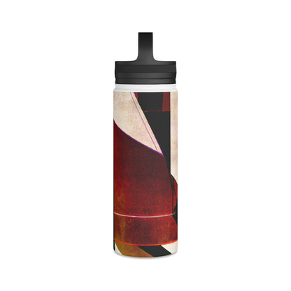 Fiona Hubble - Applied Force, Abstractly - Stainless Steel Water Bottle