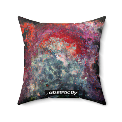 Luminion Crystalloid - Chemistry, Abstractly - Faux Suede Throw Pillow