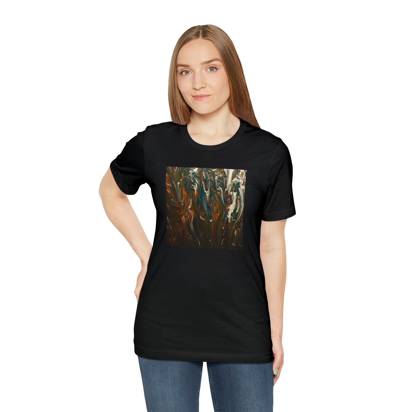 Hovenite Crystalline Matrix - Chemistry, Abstractly - Tee