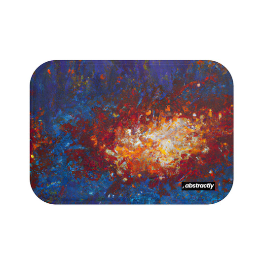 Ethereal Bluestone - Chemistry, Abstractly - Bath Mat