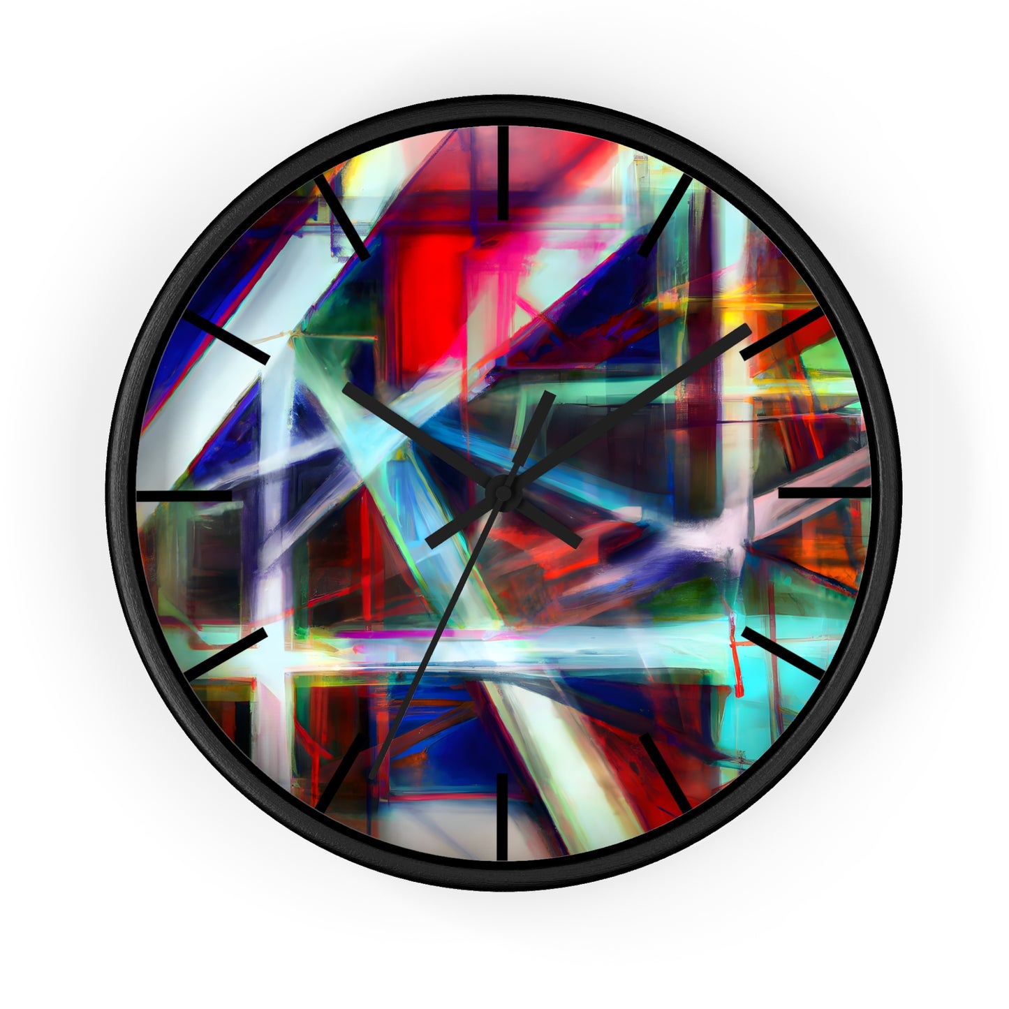 Leonard Kleinberg - Electric Force, Abstractly - Wall Clock