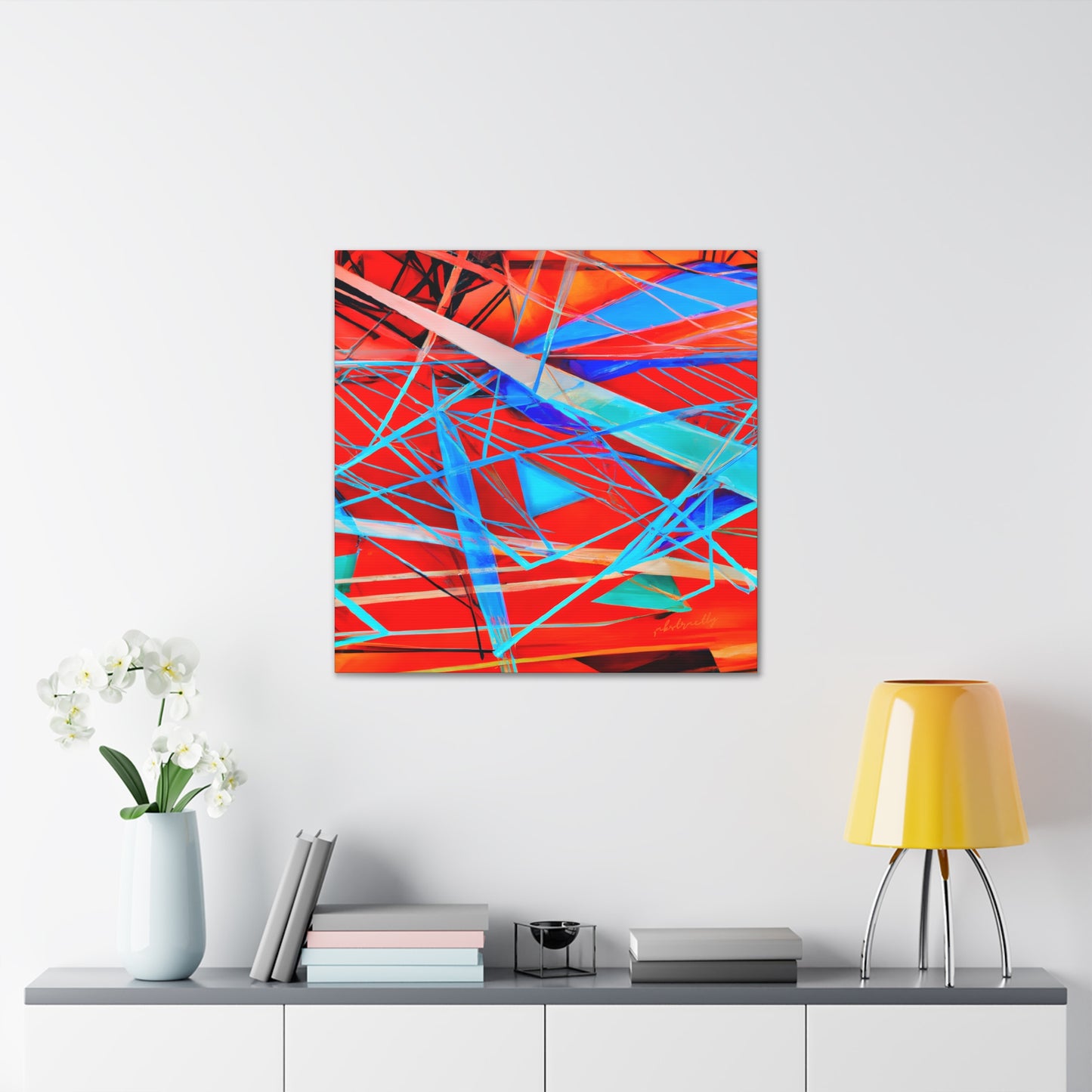 Darlene Roessler - Electric Force, Abstractly - Canvas