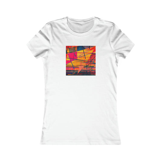 Alice Feldman - Electric Force, Abstractly - Ladies' Cut Tee