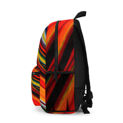 Carol Harwood - Friction Force, Abstractly - Backpack