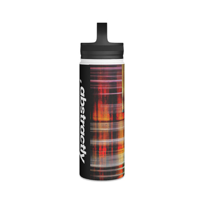 Marshall Sobel - Strong Force, Abstractly - Stainless Steel Water Bottle