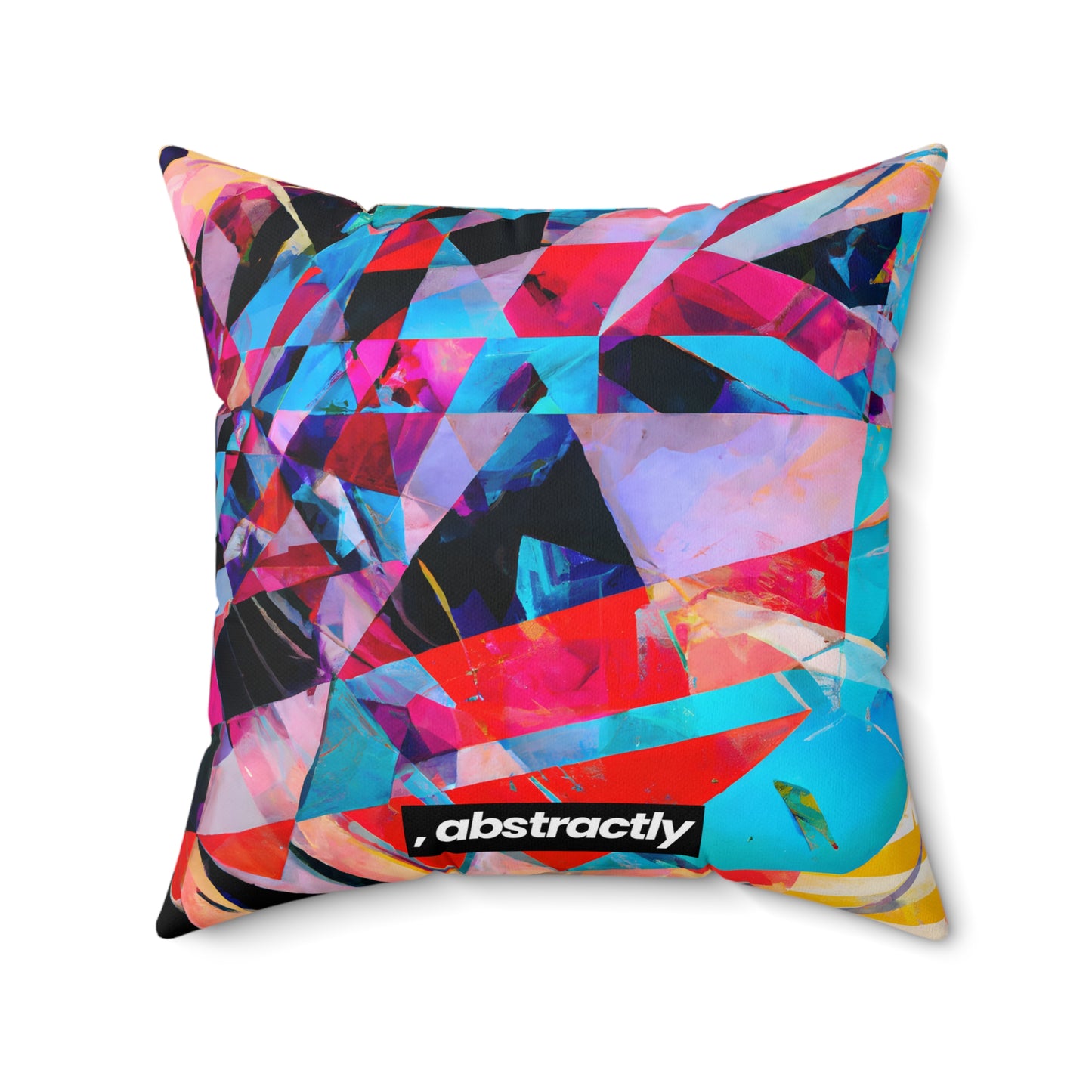 Aiden Merrick - Normal Force, Abstractly - Faux Suede Throw Pillow