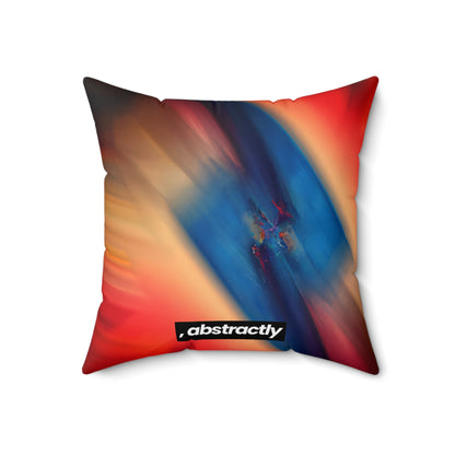 Randall Pritchard - Normal Force, Abstractly - Faux Suede Throw Pillow