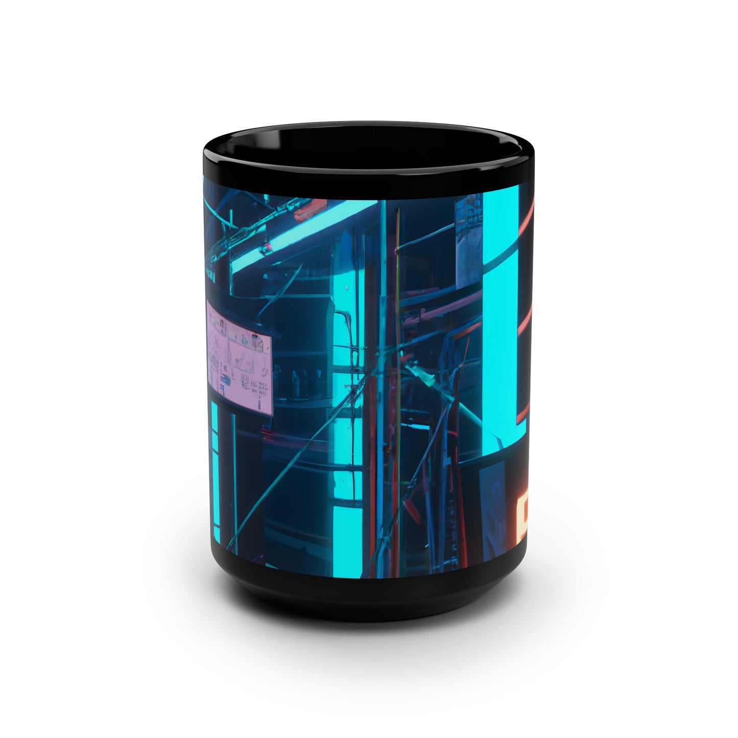 AxisTrust Financial - Cost, Abstractly - Black Ceramic Mug 15oz