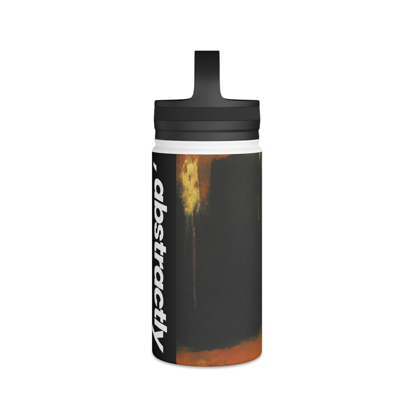 Quantum Trilithium Crystal - Chromium, Abstractly - Stainless Steel Water Bottle