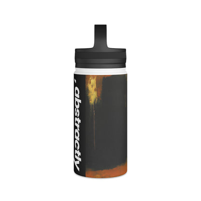 Quantum Trilithium Crystal - Chromium, Abstractly - Stainless Steel Water Bottle