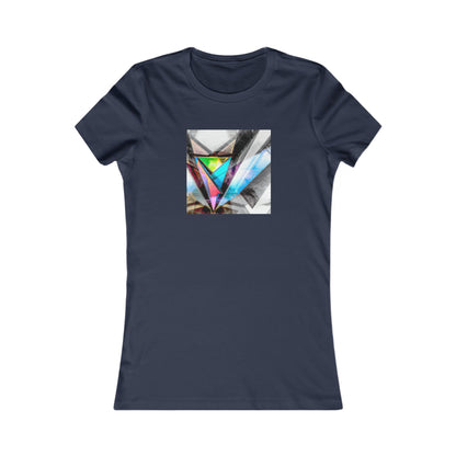 Silvia Pennington - Applied Force, Abstractly - Ladies' Cut Tee