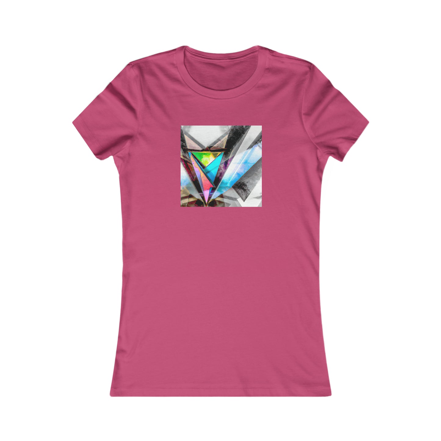 Silvia Pennington - Applied Force, Abstractly - Ladies' Cut Tee