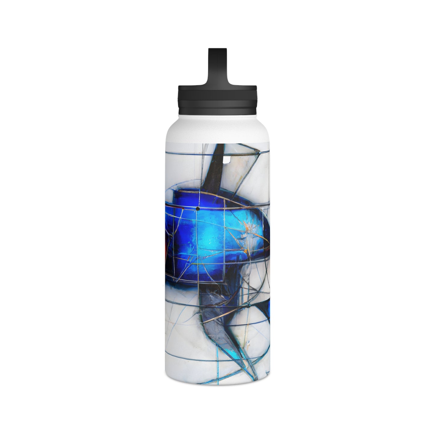 Frederick Hansen - Strong Force, Abstractly - Stainless Steel Water Bottle